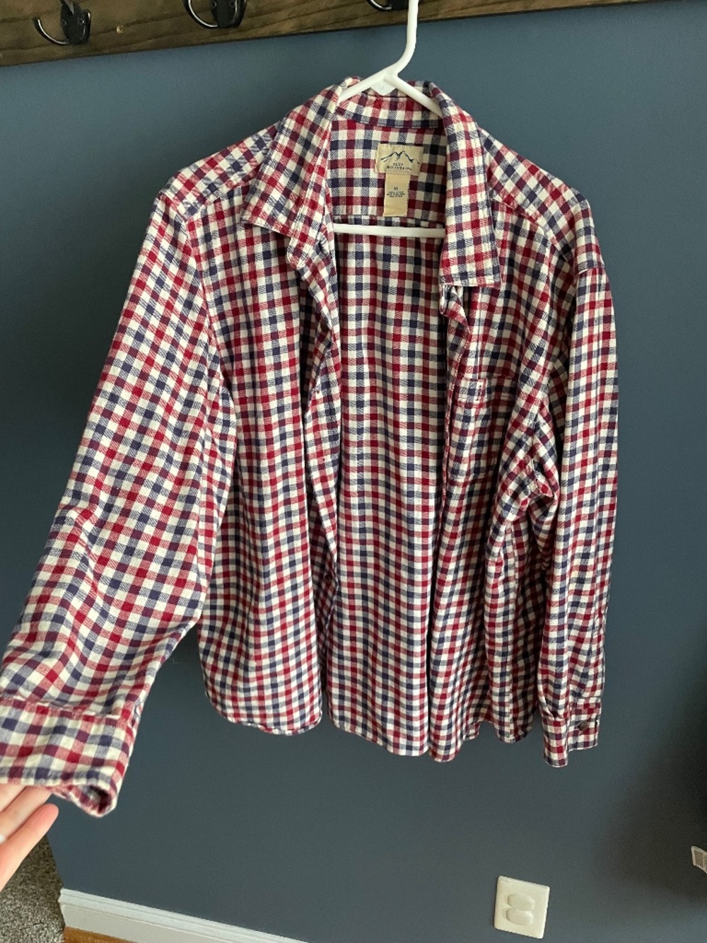 Blue mountain button down